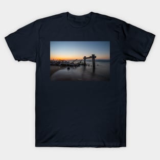 Cattle Jetty, Observatory Point, Point Nepean, Portsea, Mornington Peninsula, Victoria, Australia. T-Shirt